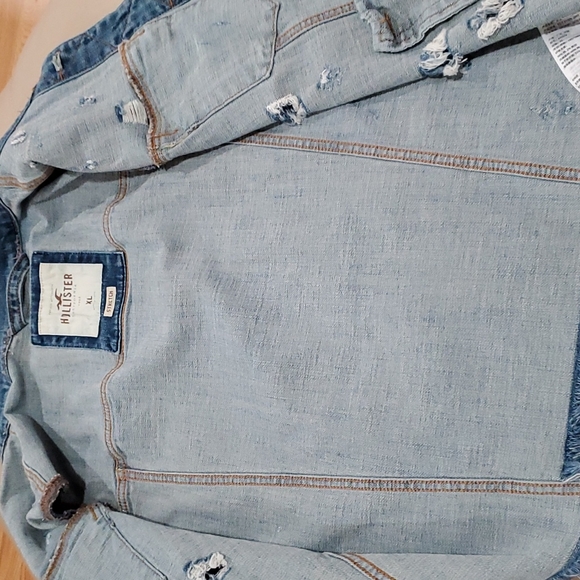 Woman jean vest - Picture 6 of 7